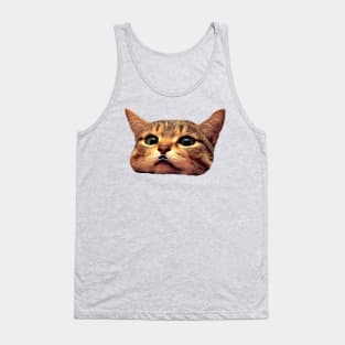 Fancy cat Tank Top